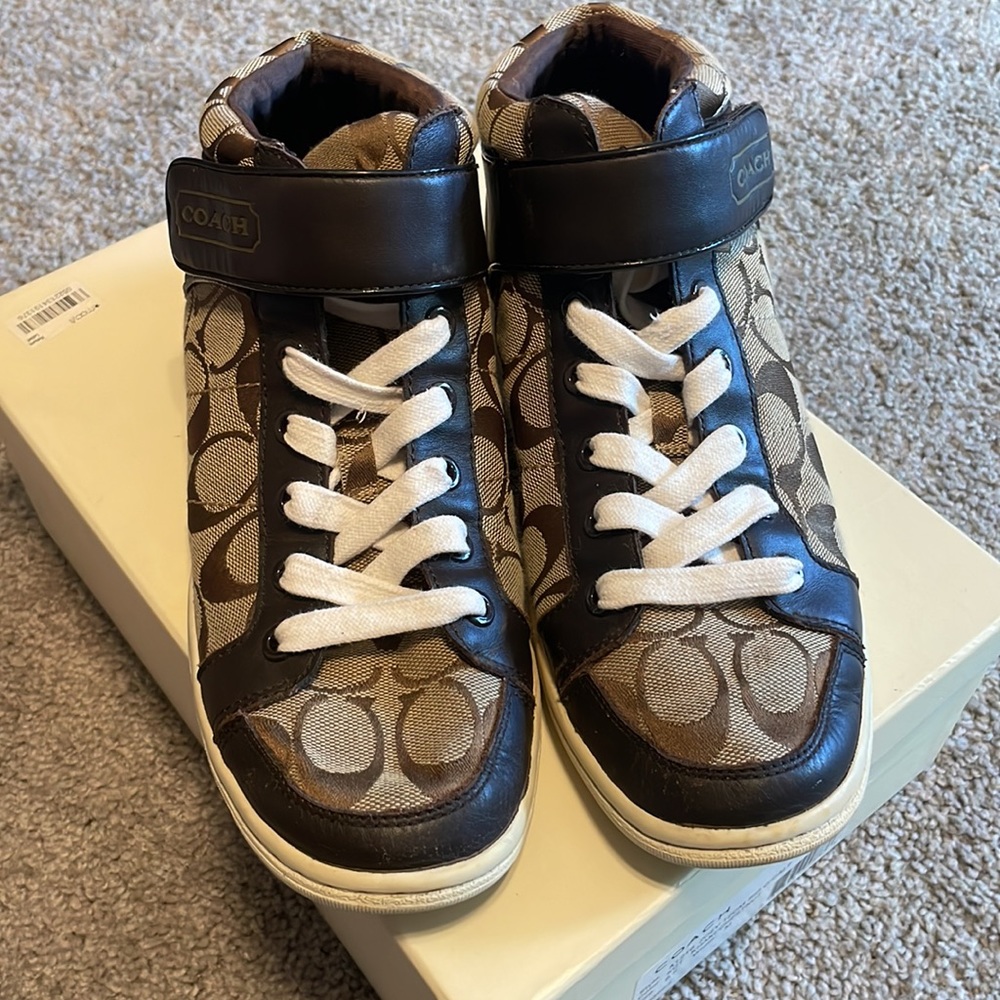 Coach Hightop Sneakers - Picture 3 of 9